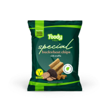 Foody Free gluténmentes special hajdina chips szarvasgombával 45 g előétel és snack