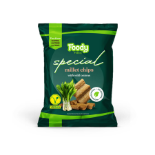  Foody Free gluténmentes special köles chips medvehagymával 45 g előétel és snack