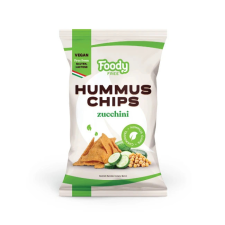 Foody humusz chips cukkinivel 50g előétel és snack