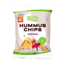Foody Product Kft. Foody Free Hummus chips Céklával 50g előétel és snack