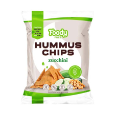 Foody Product Kft. Foody Free Hummus chips Cukkinivel 50g előétel és snack