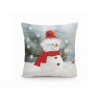Forbyt  Vánoční povlak Sněhulák 3D CYHA7373M 40 × 40 cm (8591034111395)