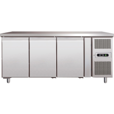 Forcar 3  AJTÓS ROZSDAMENTES MÉLYHŰTÖTT MUNKAPULT (GN3100BT) hűtőgép, hűtőszekrény
