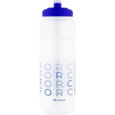 Force Enjoy 0,75 l, átlátszó-kék kulacs, kulacstartó