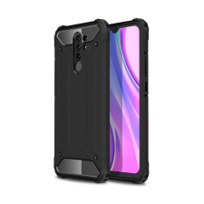 Forcell Armor hátlap tok Xiaomi Redmi 9 fekete tok és táska