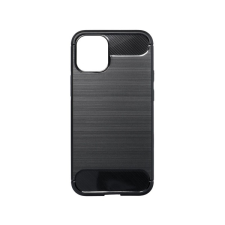 Forcell Carbon hátlap tok Apple iPhone 13, fekete tok és táska