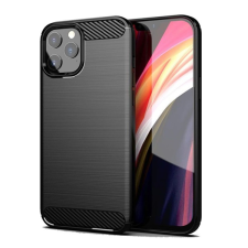 Forcell Carbon hátlap tok Apple iPhone 14 Pro, fekete tok és táska