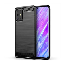 Forcell Carbon hátlap tok Samsung G980 Galaxy S20, fekete tok és táska