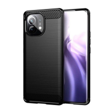 Forcell Carbon hátlap tok Xiaomi 11T/11T Pro, fekete tok és táska