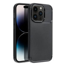 Forcell Carbon Premium Apple iPhone 12/12 Pro Tok - Fekete tok és táska