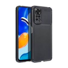 Forcell Carbon Premium Xiaomi Redmi 10C karbon mintás szilikon tok, fekete tok és táska