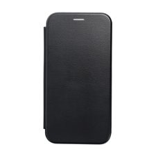 Forcell Elegance oldalra nyíló hátlap tok Samsung Galaxy S22 Plus, fekete tok és táska