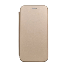 Forcell Elegance oldalra nyíló hátlap tok Samsung S24 PLUS arany tok és táska