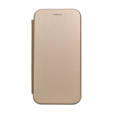 Forcell Elegance oldalra nyíló hátlap tok Samsung S24 ULTRA arany tok és táska