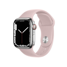 Forcell F-Design FA01 Apple Watch 38/40/41mm szíj, világosrózsaszín okosóra kellék