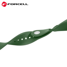 Forcell F-DESIGN FA01 szíj Apple Watch 38/40/41mm zöld okosóra kellék