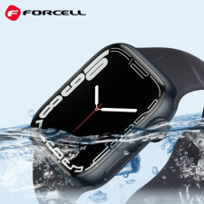 Forcell F-DESIGN FA01 szíj Apple Watch 42/44/45/49mm fekete okosóra kellék