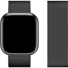Forcell F-Design FA03 Apple Watch 42/44/45/49mm szíj, fekete ( ) okosóra kellék