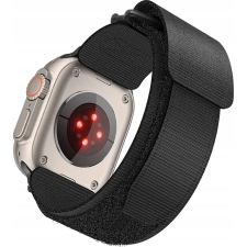 Forcell F-Design FA05 Apple Watch 38/40/41mm nylon szíj, fekete ( ) okosóra kellék