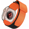 Forcell F-Design FA05 Apple Watch 42/44/45/49mm nylon szíj, narancssárga ( )