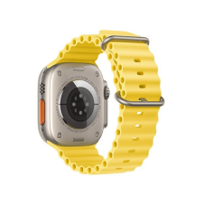 Forcell F-Design FA12 Apple Watch 38/40/41mm szíj, sárga okosóra kellék