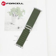 Forcell F-DESIGN FA13 szíj Apple Watch 42/44/45/49mm zöld okosóra kellék