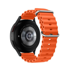 Forcell F-Design FS01 Samsung Galaxy Watch 22mm szíj, narancssárga okosóra kellék