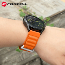 Forcell F-DESIGN FS05 szíj Samsung Watch 22mm narancssárga okosóra kellék