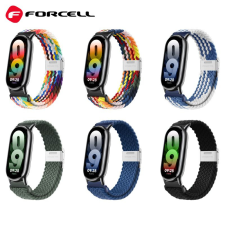 Forcell F-DESIGN FX5 szíj Xiaomi Mi Band 8 sötét tengerészkék okosóra kellék