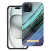 Forcell F-Protect Mirage Apple iPhone 15 Plus Magsafe kompatibilis hátlap tok, márvány minta, jáde zöld