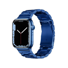  Forcell FA10 Apple Watch 38/40/41mm fém szíj, kék okosóra kellék