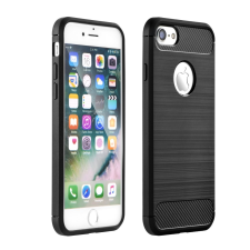 Forcell FC IPXS BK Carbon Apple iPhone Xs Hátlap Tok - Fekete tok és táska