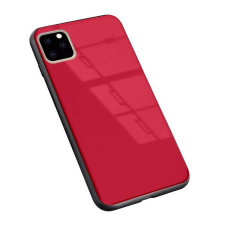 Forcell iPhone 11 Pro Max Telefontok - Forcell piros üveg hátlaptok tok és táska