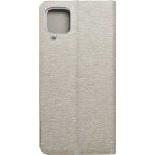 Forcell Luna Book Samsung Galaxy A12 Ezüst Telefontok (5903396099144) tok és táska