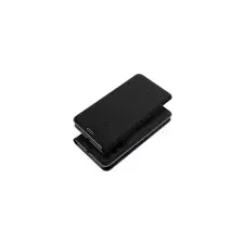 Forcell Luna flipes tok Carbon xiaomi Redmi 10c fekete tok és táska