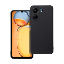 Forcell Matt Xiaomi Redmi 13C szilikon tok, fekete tok és táska