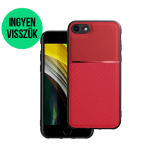 Forcell Noble hátlap tok, Apple iPhone SE 2022/2020/8/7, piros tok és táska