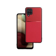 Forcell Noble hátlap tok, Samsung Galaxy A12, piros tok és táska