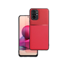Forcell Noble hátlap tok, Xiaomi Redmi Note 10 Pro/Redmi Note 10 Pro Max, piros tok és táska