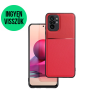 Forcell Noble hátlap tok, Xiaomi Redmi Note 11 Pro/11 Pro 5G, piros