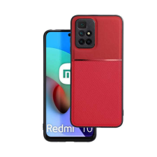 Forcell Noble Tok Xiaomi Redmi 10 piros tok és táska
