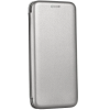 Forcell Samsung Galaxy A14 4G / A14 5G SM-A145F / A146B, Oldalra nyíló tok, stand, Forcell Elegance, szürke