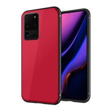 Forcell Samsung Galaxy S20 Ultra Telefontok - Forcell piros üveg hátlaptok tok és táska