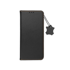 Forcell Smart Pro bőr flip tok Samsung Galaxy S22, fekete tok és táska