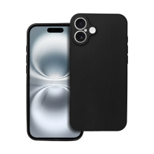 Forcell Soft iPhone 16 Plus szilikon tok, fekete tok és táska