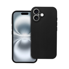 Forcell Soft iPhone 16 szilikon tok, fekete tok és táska