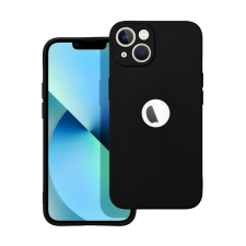 Forcell Soft szilikon hátlap tok Apple iPhone 14, fekete tok és táska