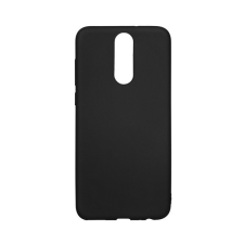 Forcell Soft szilikon hátlap tok Huawei P smart (2019), fekete tok és táska