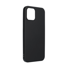Forcell Szilikon Lite hátlap tok Apple iPhone 12 Pro Max, fekete tok és táska