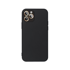 Forcell Szilikon LITE hátlap tok Apple iPhone 14, fekete tok és táska